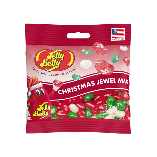 Jelly Belly Christmas Jewel Grab & Go Bag 3.5oz