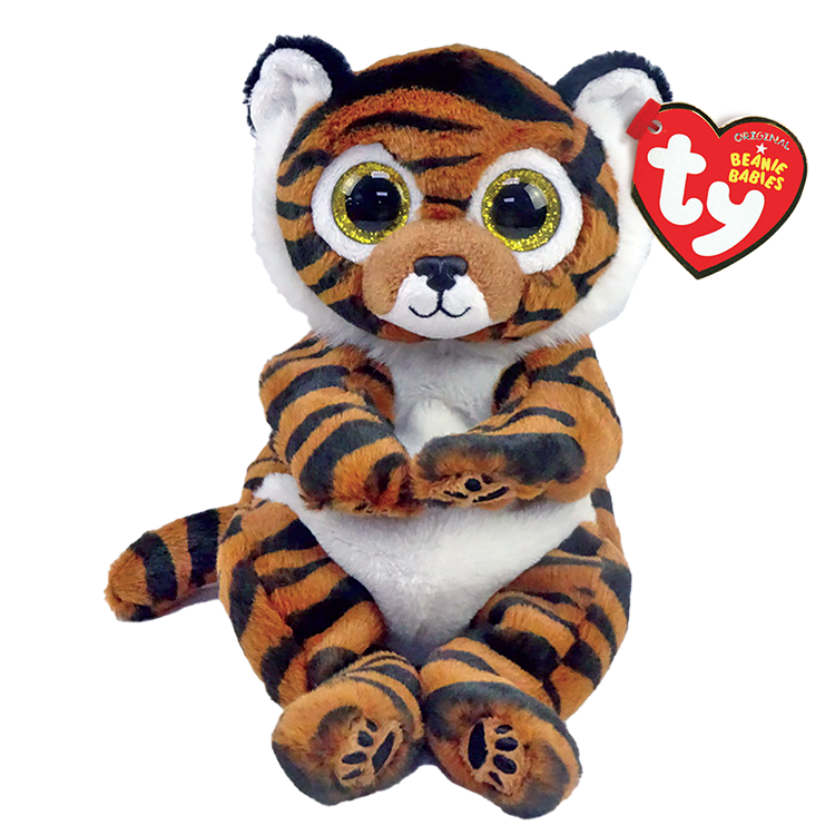 Beanie Babies: Clawdia Tiger Belly Regular