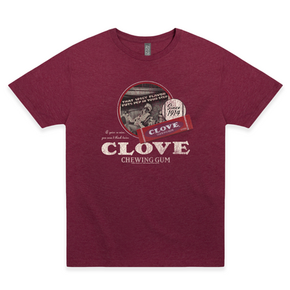 clove gum a spice so nice graphic t shirt officially licensed vintage chewing gum unisex nostalgia tee