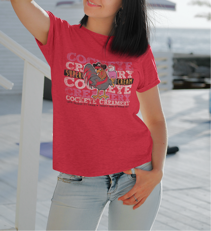 unisex cockeye creamery shirt styled casually ice cream lover outfit