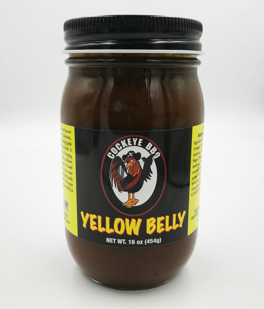 Cockeye BBQ Yellow Belly BBQ Sauce 16oz