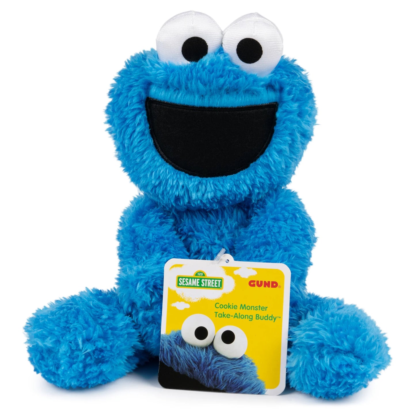 Cookie Monster Take Along Buddy, 13in