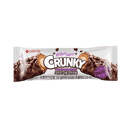 Lotte Crunky Double Crunch Bar 36g