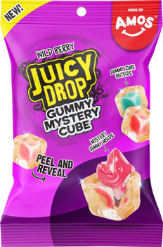 Juicy Drop Mystery Cube Wild Berry 5oz