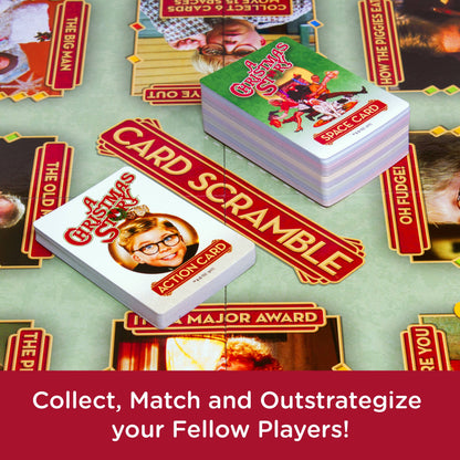 A Christmas Story Card Scramble Board Game