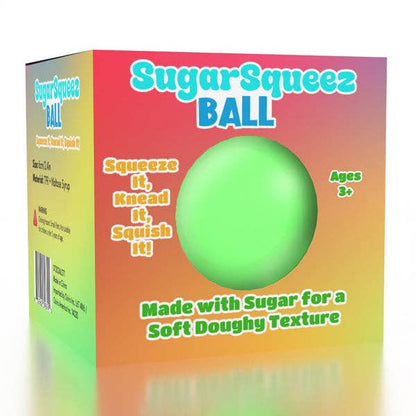 Showcase - SugarSqueez Squishy Fidget Sugar Stress Ball (1pc) Assorted Colors
