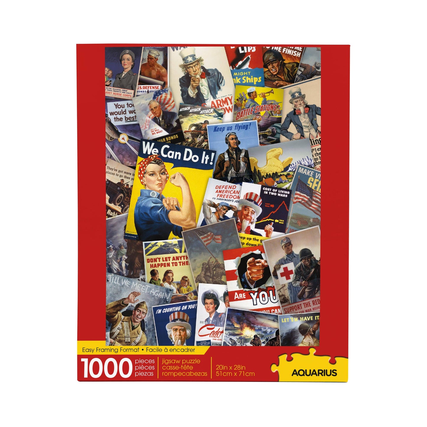 Smithsonian War Posters 1000 Piece Jigsaw Puzzle