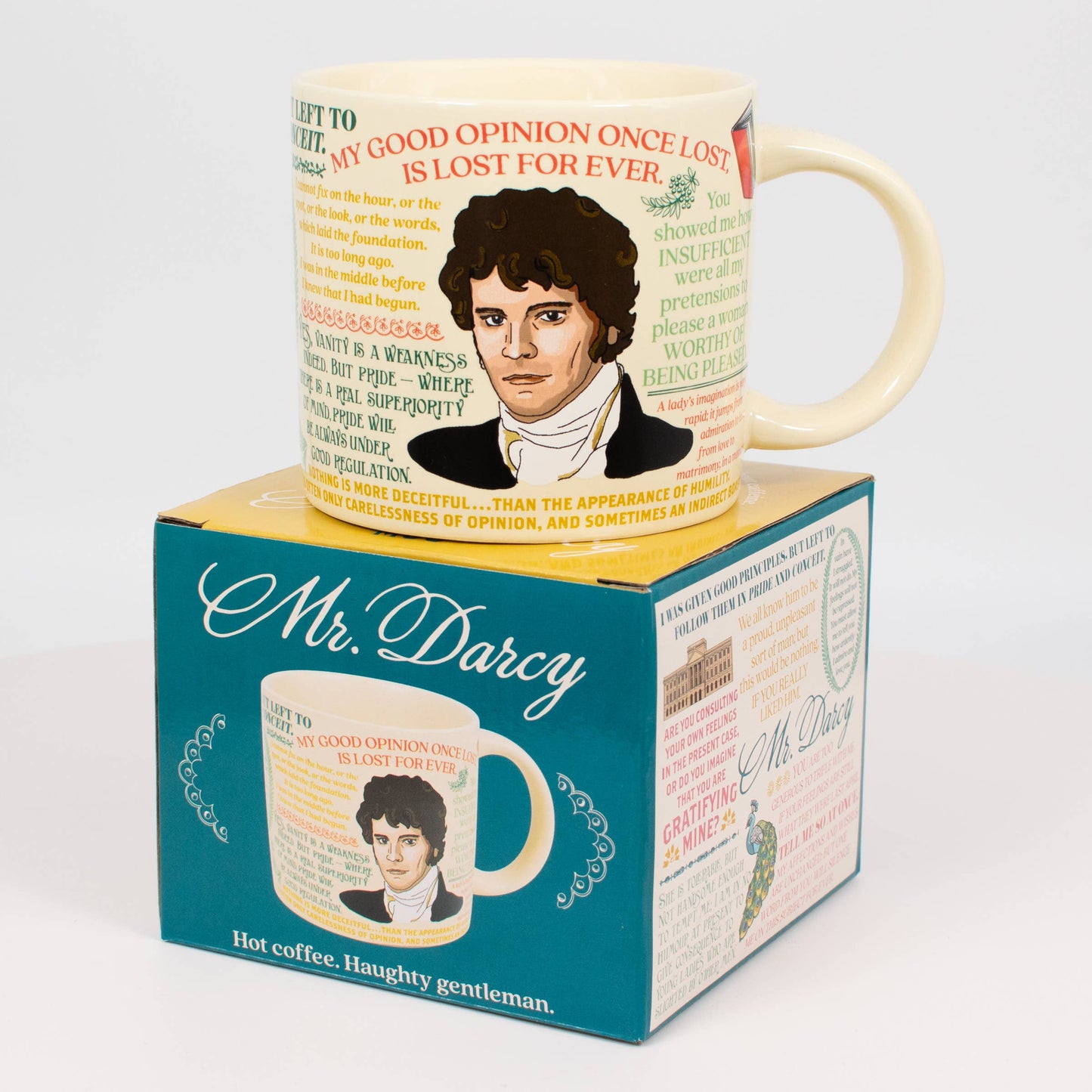Unemployed Philosophers Guild - Mr. Darcy/Pride and Prejudice Mug
