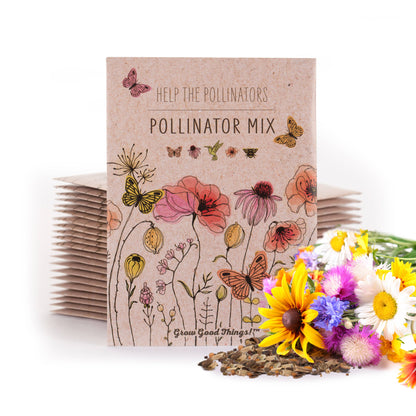 Pollinator Butterfly - Wildflower Mix Seed Packets