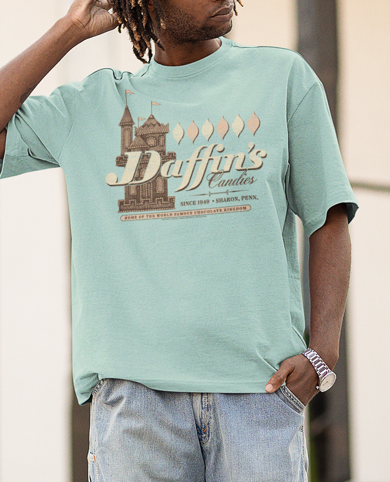 unisex daffins chocolate kingdom shirt styled casually nostalgic chocolate lover outfit sharon pennsylvania