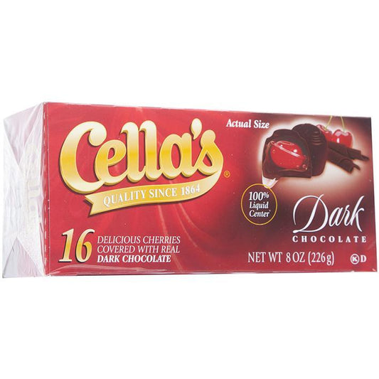 Cella's Dark Chocolate - 8-oz. Box