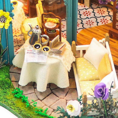 DIY Miniature House Kit: Tea and Tapas