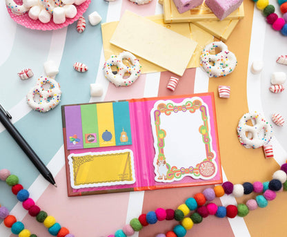 Toynk - Willy Wonka Chocolate Bar Icons Sticky Note and Tab Box Set