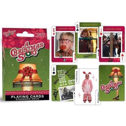 MasterPieces Puzzles - A Christmas Story Playing Cards - 54 Card Deck
