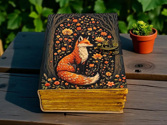 Fox Leather Handmade Journal