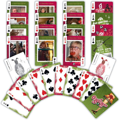 MasterPieces Puzzles - A Christmas Story Playing Cards - 54 Card Deck