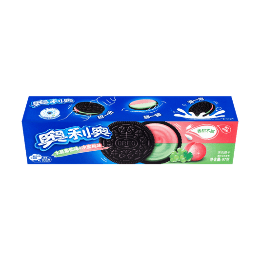 Crystal Grape Peach Biscuit Oreo (Japanese) 3.42oz