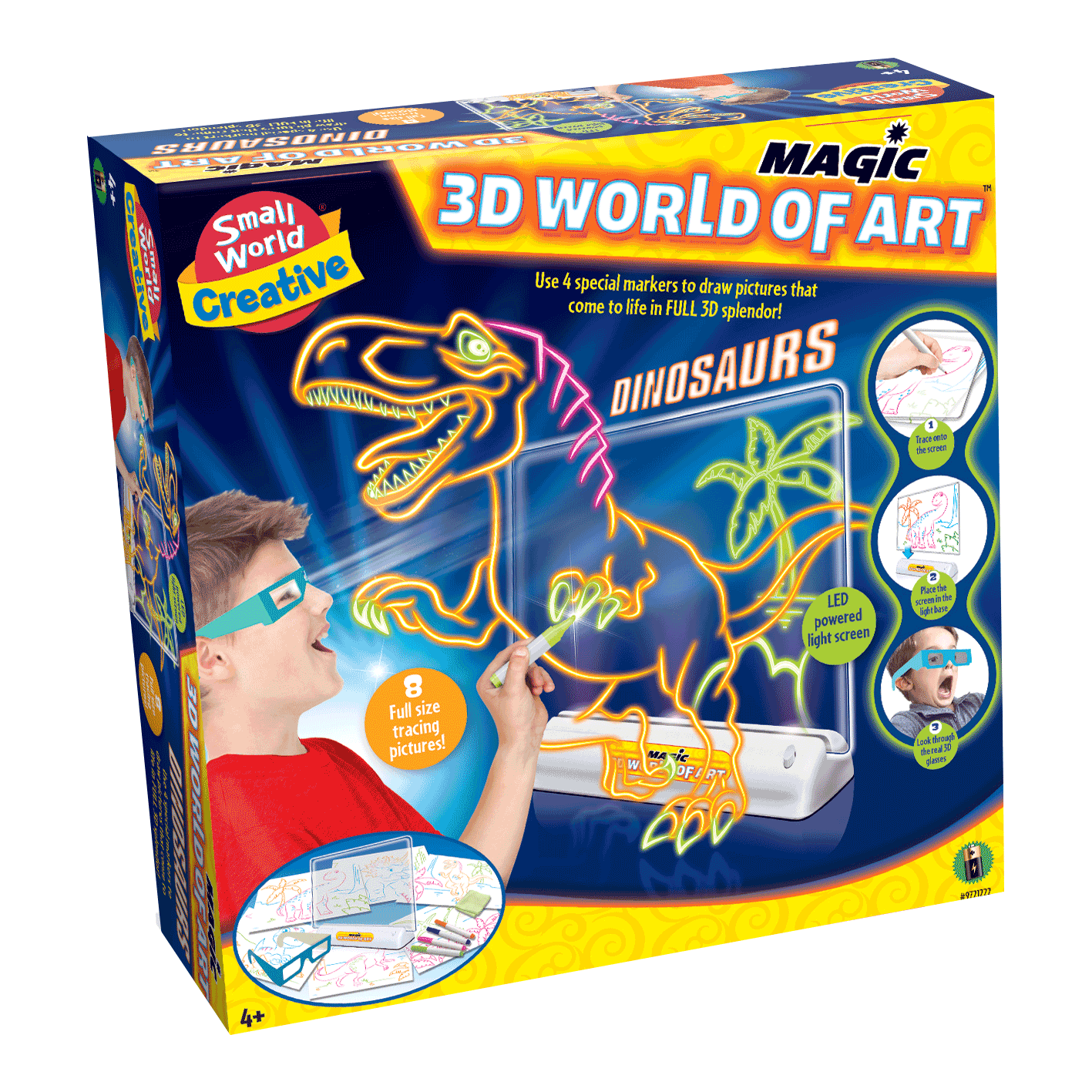 Magic 3d World of Art Dinosaurs