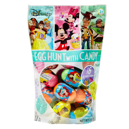 Asst. Disney Plastic Egg Hunt Bag 2.47oz