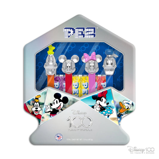 PEZ Disney 100 Gift Tin
