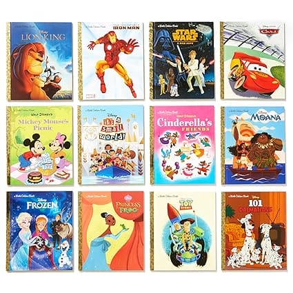 Disney 100th Anniversary Boxed Set of 12 Little Golden Books