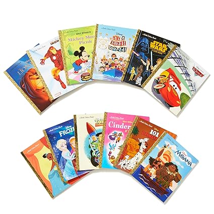 Disney 100th Anniversary Boxed Set of 12 Little Golden Books