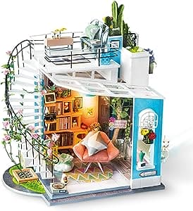 DIY Miniature House Kit: Dora's Loft