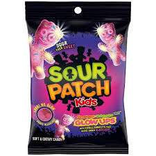 Sour Patch Kids Glowups Soft Candy 6.7oz