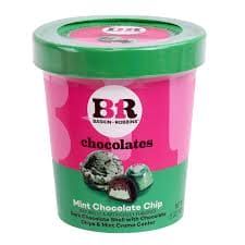 Frankford Baskin Robbins Chocolates Mint Choc Chip 5oz