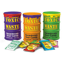 Toxic Waste Drums Assorted Colors 1.7oz