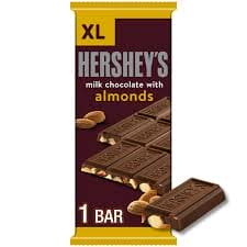 Hershey's Milk Chocolate with Almonds X-Large Bar 4.25oz