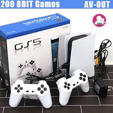 Portable Game Players Station 5 Video Console With 200 Classic s 8 Bit GS5 TV Consola Retro USB Wired Handheld Player AV Output 221104