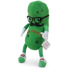 Mr. Pickle- 17in Green Plush