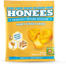 Honees Honey Ginger Liquid Cough Drops 3.5oz