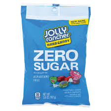 Jolly Rancher Zero Sugar Hard Candy Assortment Peg Bag 3.5oz