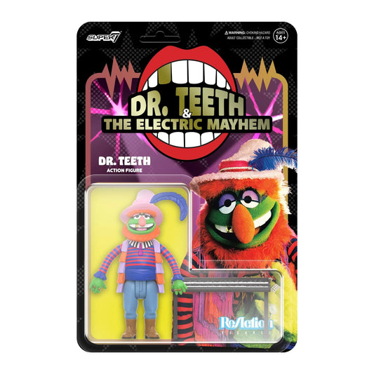 The Muppets ReAction Figure Wave 1- Electric Mayhem Band- Dr.Teeth