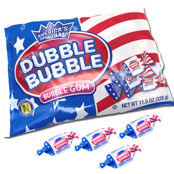 Dubble Bubble Twist Wrap Flag Laydown Bag 11.5oz