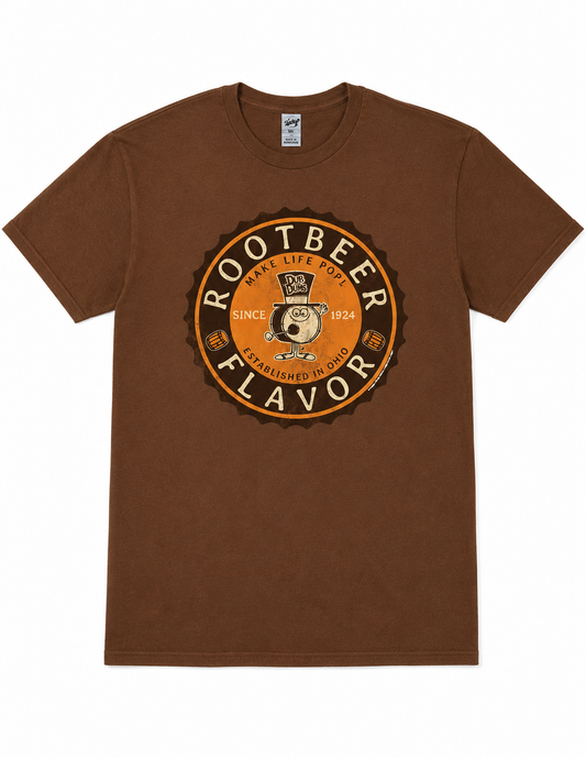dum dums root beer flavor lollipop graphic t shirt officially licensed retro candy brand unisex nostalgia tee