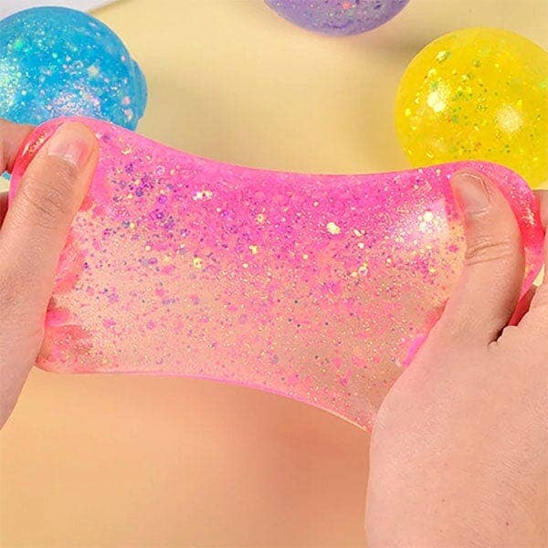 Showcase - SugarSqueez Squishy Fidget Sugar Stress Ball (1pc) Assorted Colors