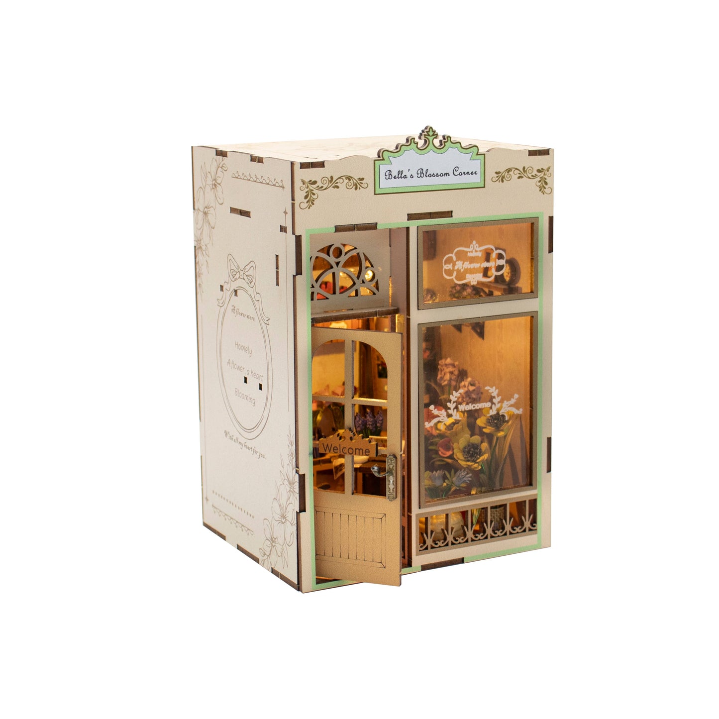 DIY Book Nook Kit: Bella’s Blossom Corner
