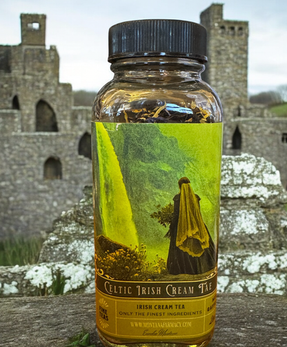 Celtic Wedding Irish Cream Tea in a glass Jar Waterfall