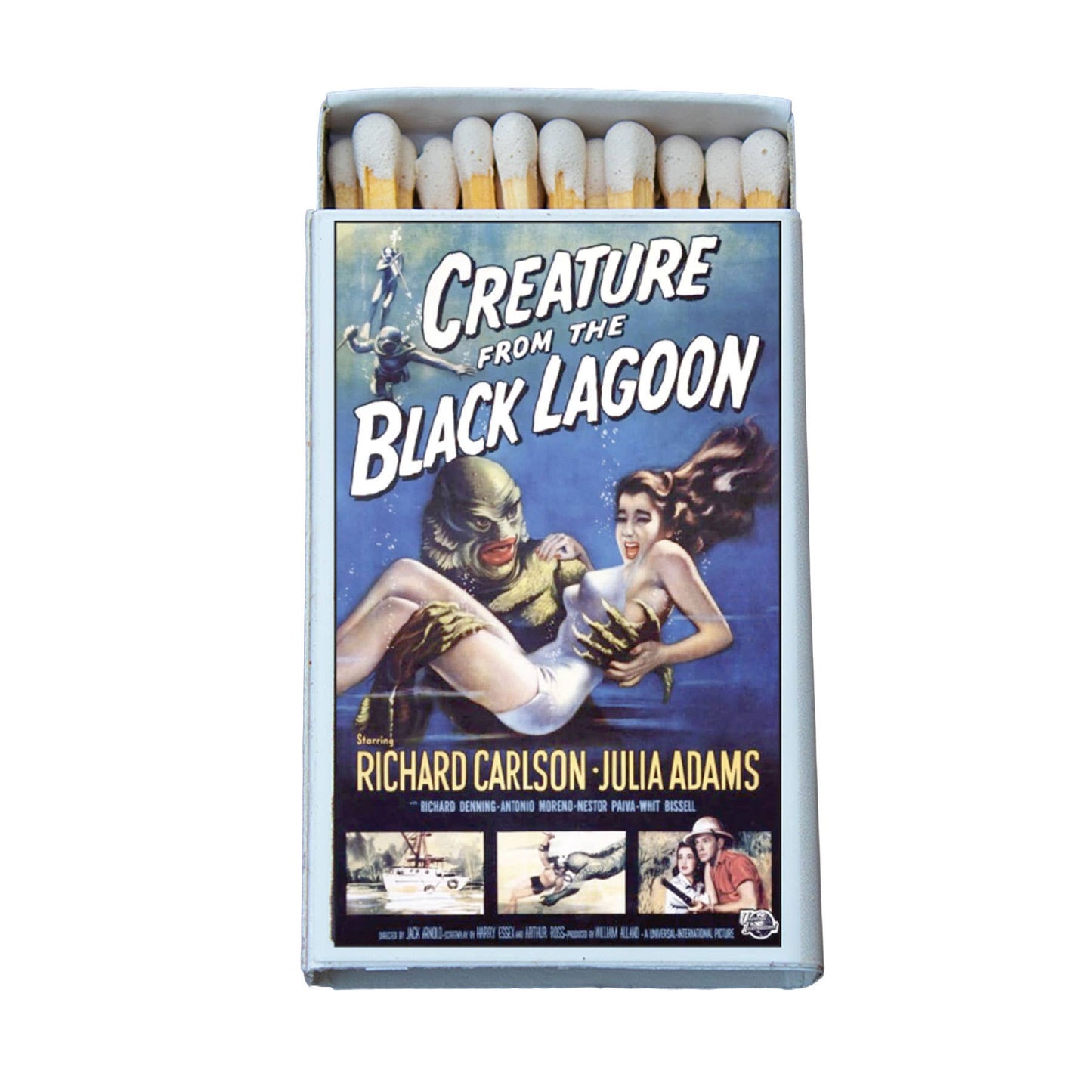 Matches- Creature From the Black Lagoon Movie Poster