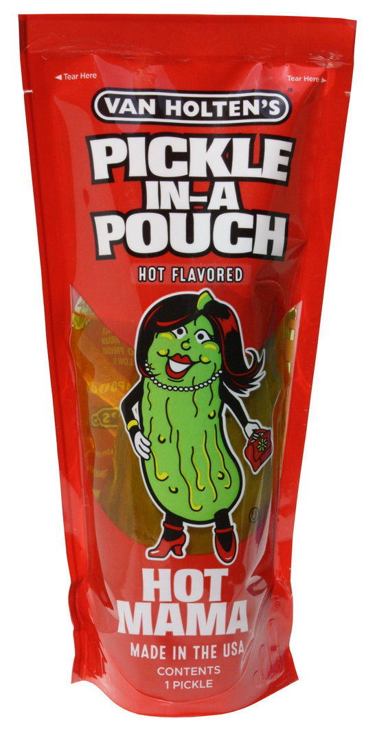 Van Holten's - Van Holten's Hot Mama Pickle-In-A-Pouch, 12ct Case 