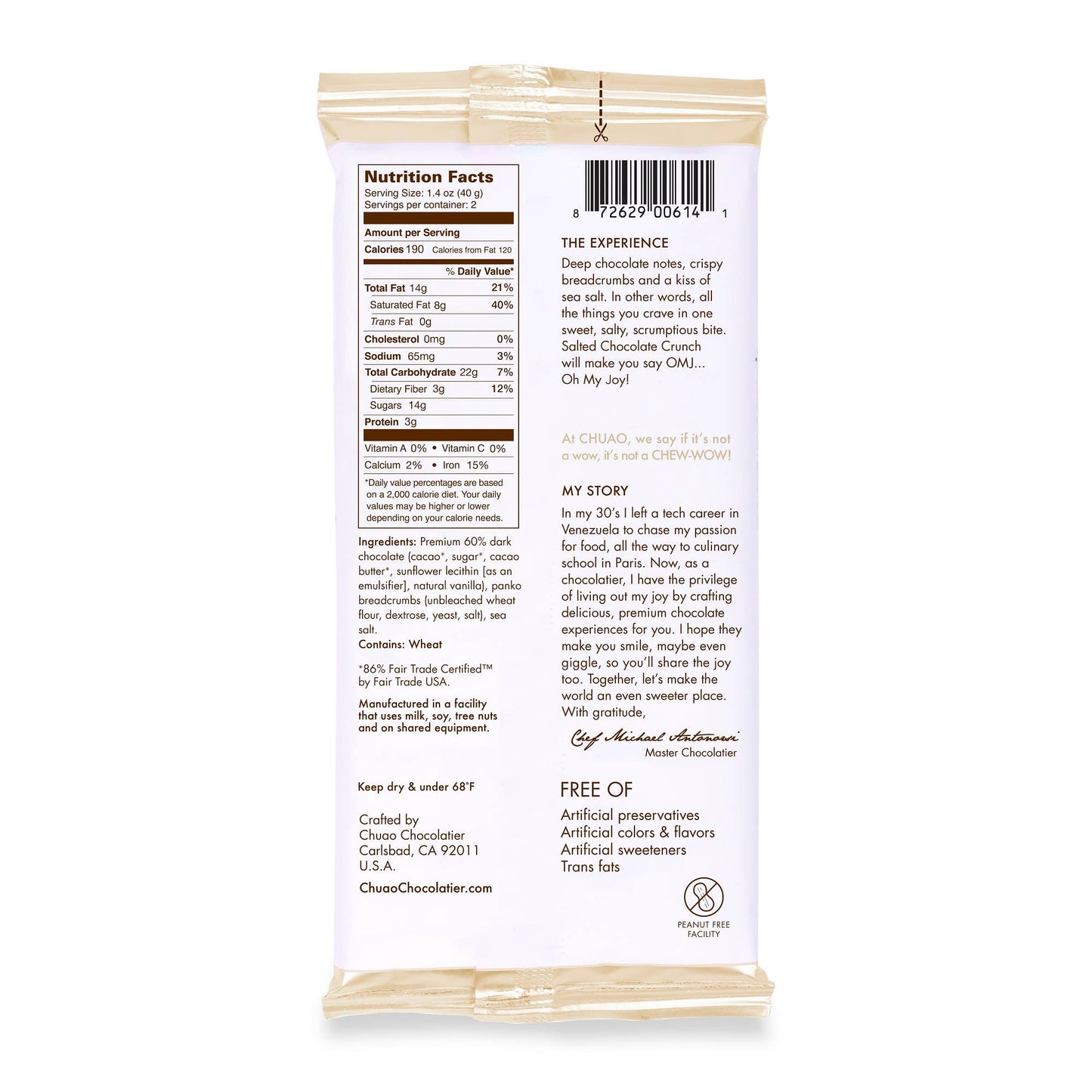 Salted Chocolate Crunch - Signature Bar