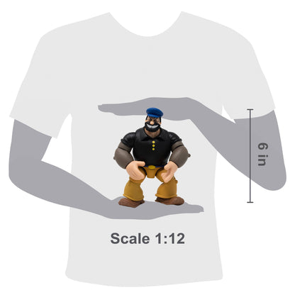 Boss Fight Studio: Action Figures and Collectibles - Popeye Classics Action Figure: Bluto Action Figure