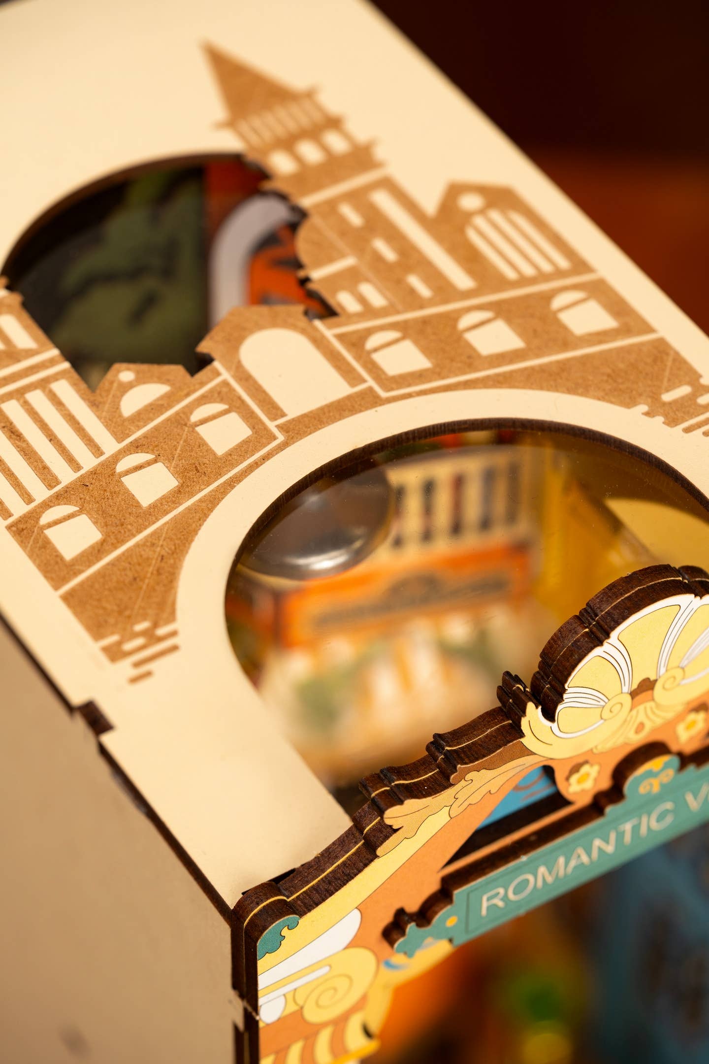 DIY Book Nook Kit: Romantic Venice with Dust Cover