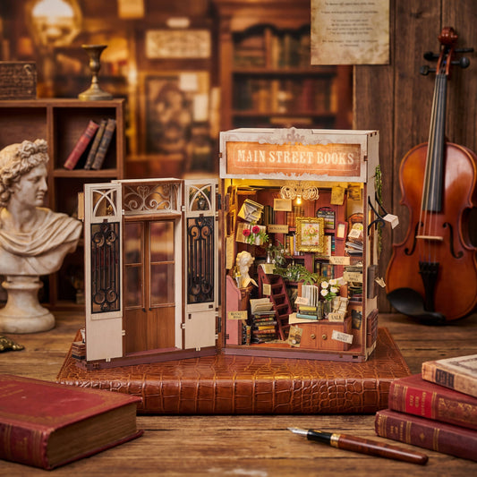 DIY Book Nook Kit: Main Street Books