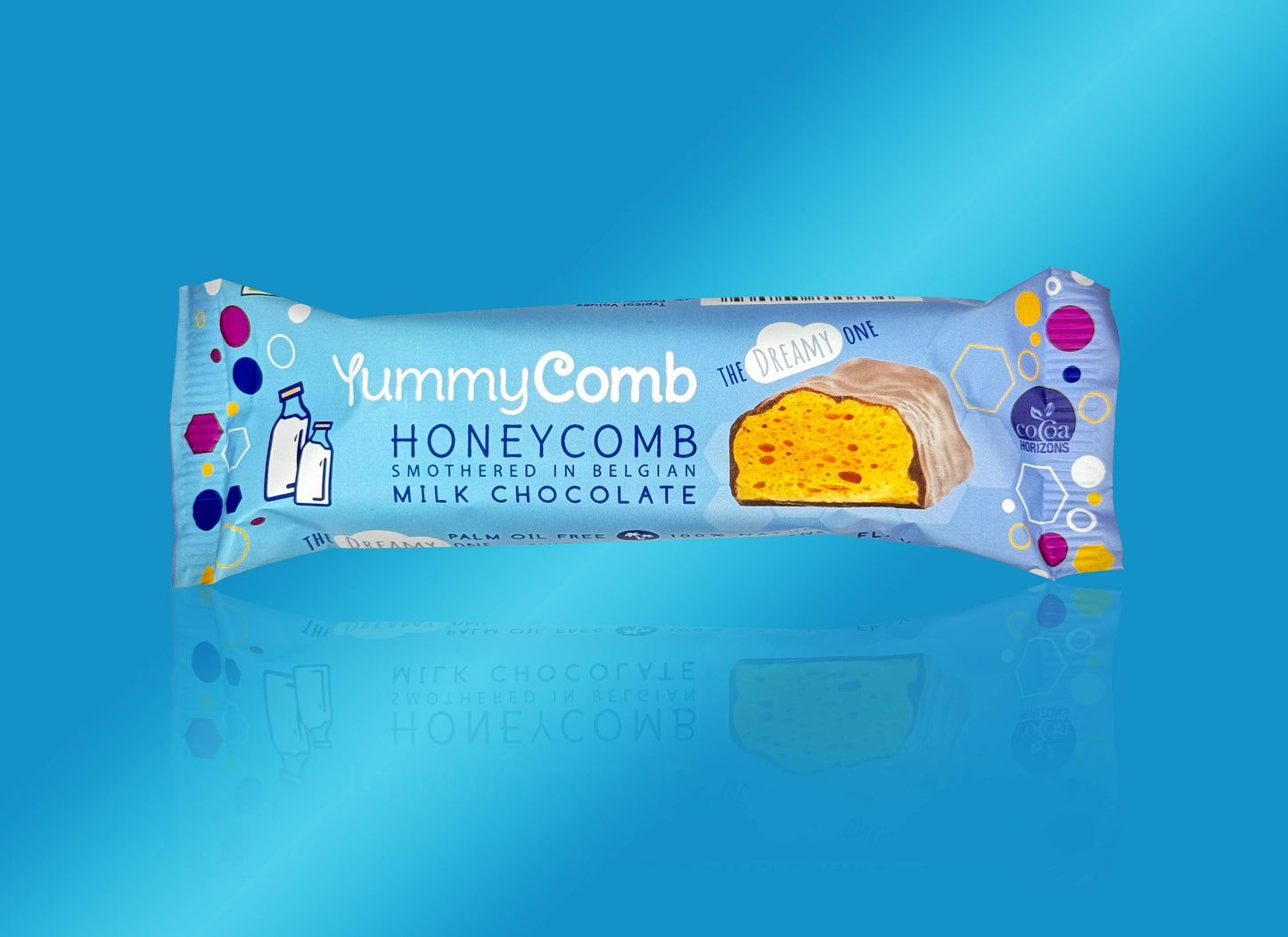 Belgian Milk Chocolate Honeycomb bars (35g)