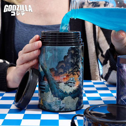 Godzilla Vs. Mechagodzilla Retro Metal Lunchbox