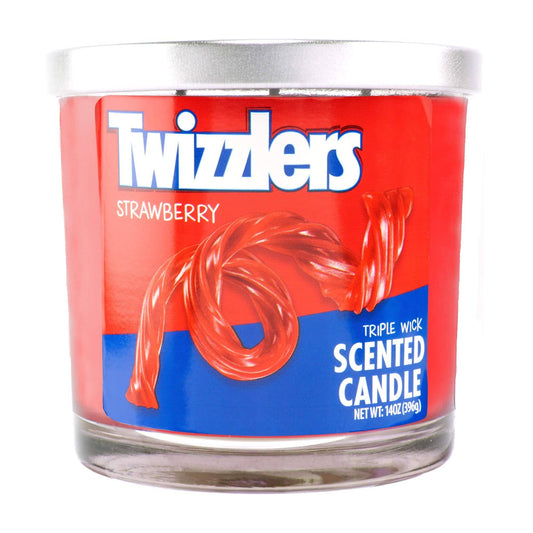 Twizzlers Strawberry Candles – 14oz Triple Wick